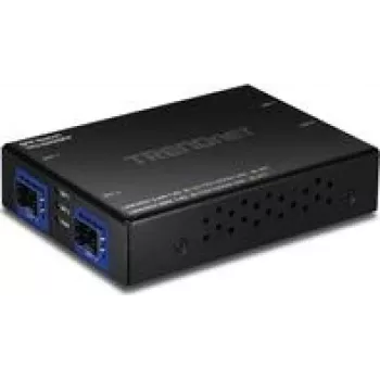 TRENDnet 4-PORT GIGABIT SWITCH WITH - Switch - 1 Gbps (TFC-G22SFP)