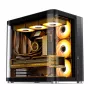 PC korpusas Jonsbo TK-2 2.0 Midi Tower Juoda