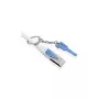 komutacinis kabelis RJ45 - CAT6A 500Mhz - 0,25m - pilkas - S-STP(S/FTP) - su užraktu - AWG26 - Synergy 21