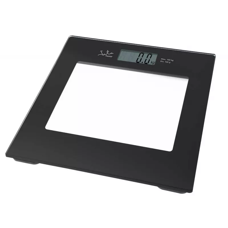 Elektroninės asmeninės svarstyklės JATA 290 Square Juoda