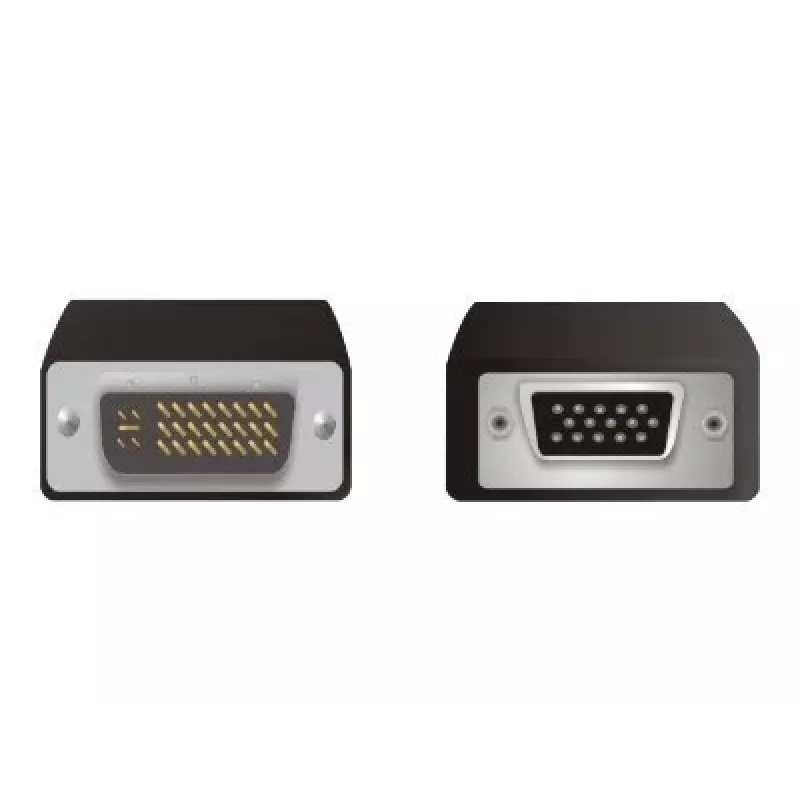 VGA 15 kontaktų lizdas į DVI 24+5 kištukas DeLOCK 65016