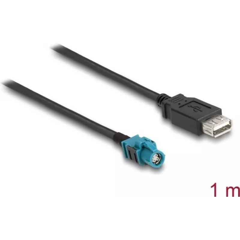 DeLOCK laidas HSD Z lizdas – USB 2.0 A tipo lizdas 1 m