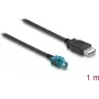 DeLOCK laidas HSD Z lizdas – USB 2.0 A tipo lizdas 1 m