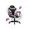 Vaikiška žaidimų kėdė Huzaro Ranger 1.0 Pink Mesh