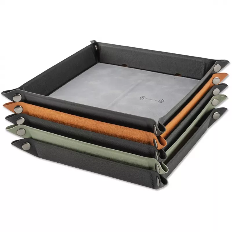 Belaidis įkrovimo padėklas, rinkinys 4smarts Smart Tray Charging Set 541637 — juodas
