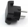 Elektros maitinimo kištukas Bachmann 911.171 juodas 2P+E