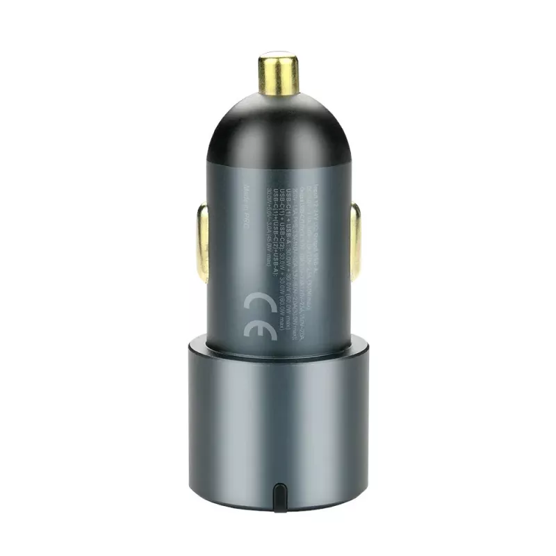 Automobilinis kroviklis everActive CC-40Q QC3.0 60W, USB automobilinis maitinimo adapteris mobiliems įrenginiams krauti