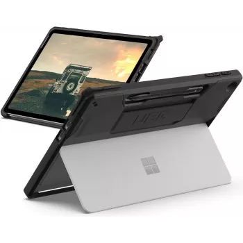 UAG Urban Armor Gear Scout Handstrap dėklas | Microsoft Surface Pro 12 colių (1-os kartos) | juodas | 324022114040 (324022114040)