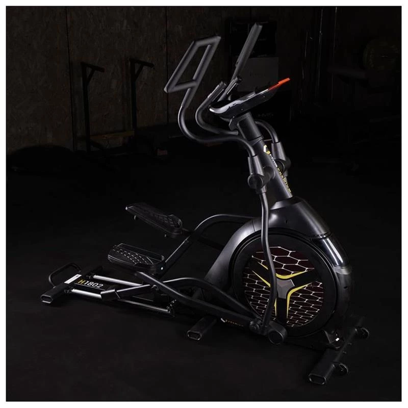 HMS Fitness H1802 elektromagnetinis elipsinis treniruoklis, juodas
