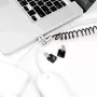 Compulocks Universal PC kabelis Lock Peripheral Security Trap Included Juoda Coiled Lock