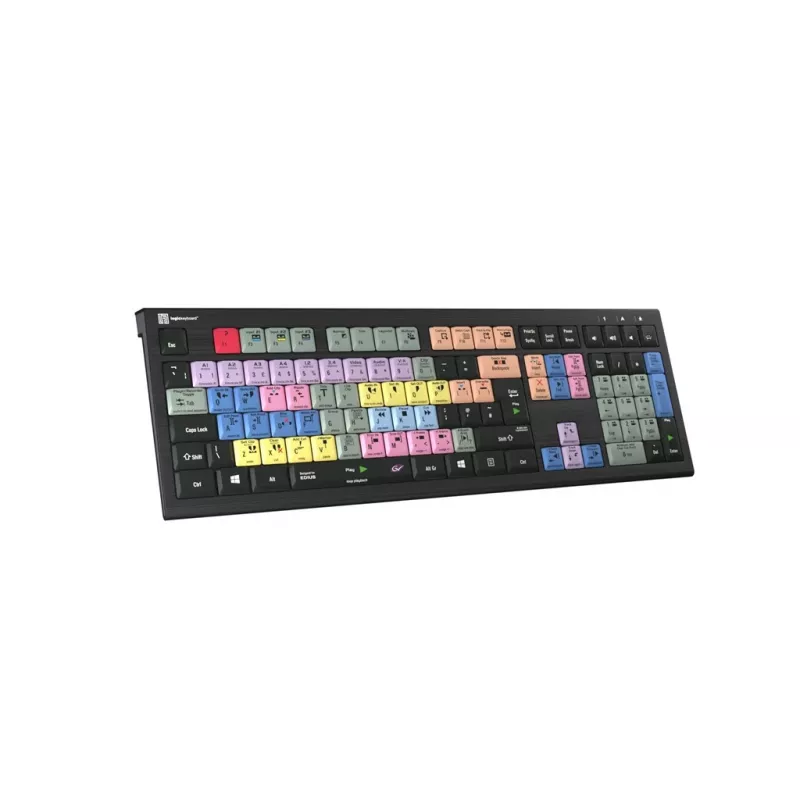 Logickeyboard VZ-2320091 Juoda