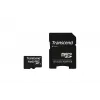 „Transcend“ 4 GB „MicroSDHC“ „Class 10“ atminties kortelė su adapteriu