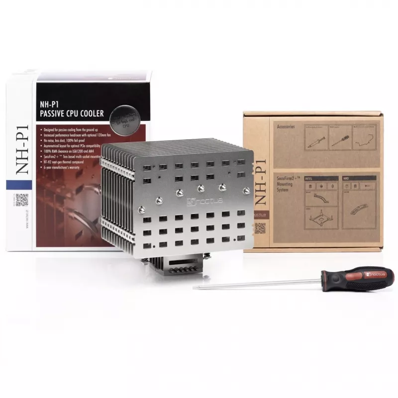 Aušintuvas/Radiatorius Noctua NH-P1 Aliuminis 158x154x152 mm