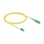 DeLOCK InfiniBand/šviesolaidinis kabelis 3 m LC SC Geltonas 83862