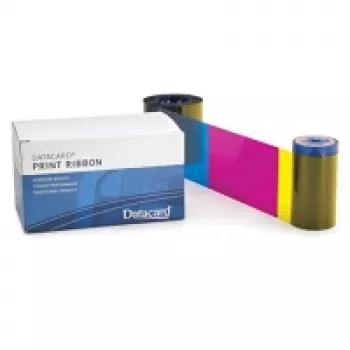 Datacard YMCKT - spalvotas (žydra, purpurinė, geltona, dervos juoda, skaidri danga) - juostelė (spalvota) - skirta Datacard SD20, R010 (534700-004-R010)