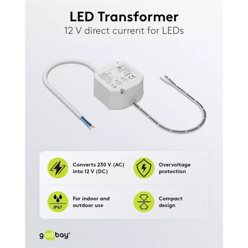 Goobay LED-Trafo 12 V/12 W (59575)