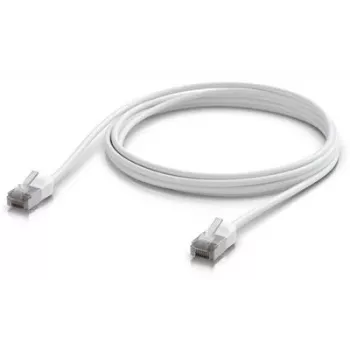 Tinklo kabelis Ubiquiti UACC-Cable-Patch-Outdoor-C6A-2M-W RJ-45 Cat6a 2 m baltas