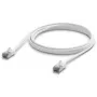 Tinklo kabelis Ubiquiti UACC-Cable-Patch-Outdoor-C6A-2M-W RJ-45 Cat6a 2 m baltas