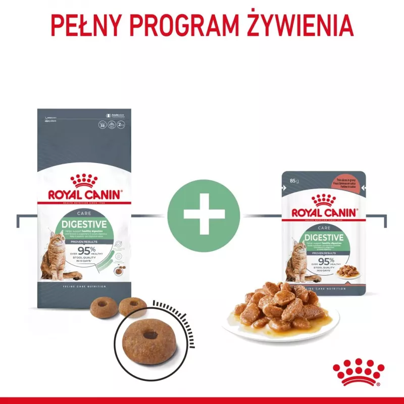 Royal Canin Digestive Care Adult sausas ėdalas katėms, 10 kg, žuvis, paukštiena, ryžiai, daržovės