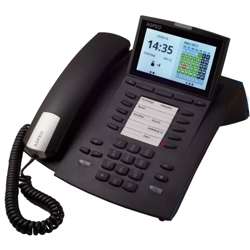 AGFEO ST 45 - Skaitmeninis telefonas - Juoda