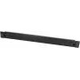 LogiLink Professional - Stovo uždengimo panelė - Juoda, RAL 9005 - 1U - 48,3 cm (19)