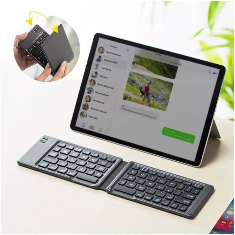 „Bluetooth 3.0“ sulankstoma belaidė klaviatūra