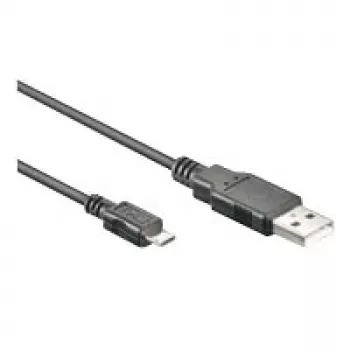 Wentronic goobay - USB 2.0 laidas - USB 2.0 Type A (M) - micro USB 2.0 Type D (M) - 3 m - juodas