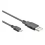 Wentronic goobay - USB 2.0 laidas - USB 2.0 Type A (M) - micro USB 2.0 Type D (M) - 3 m - juodas