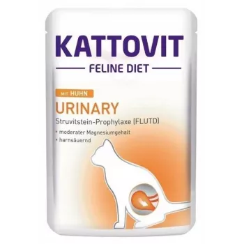 KATTOVIT Feline Diet Urinary Chicken - drėgnas kačių maistas - 85 g
