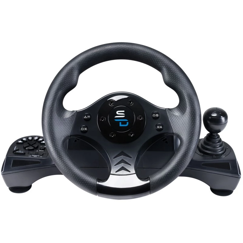 Vairas + pedalai Subsonic SA5156-NG 270° sukimasis USB juodas