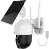 IP stebėjimo kamera Foscam B4 Dome 4 MP (2560×1440), Wi‑Fi 2,4 GHz, IP65, Saulės + baterija 5000 mAh, 355° pasukimas, 90° pakreipimas