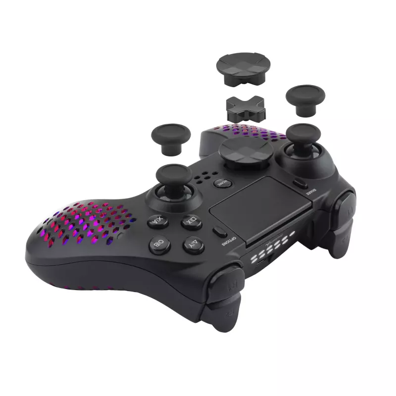 Subsonic SA5654 žaidimų pultas Juoda Bluetooth USB PC PlayStation 4 3