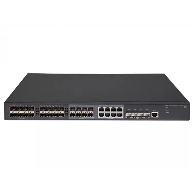 HP Switch 5130-24G-SFP-4SFP+ 16xSFP/8xGBit JG933A be maitinimo šaltinio
