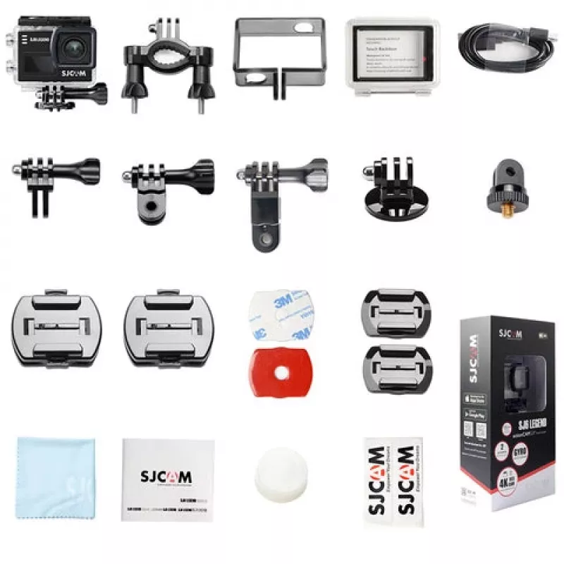 Veiksmo kamera SJCam SJ6 Legend — 4K vaizdo įrašymas, 16 MP nuotraukos