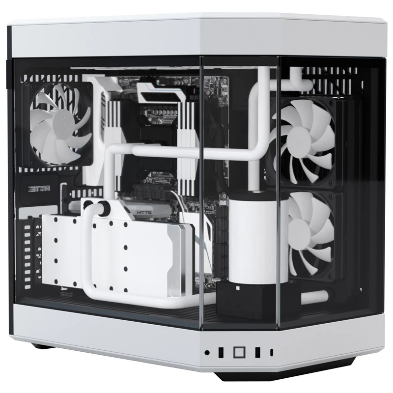HYTE Y60 Midi Tower Juoda, White