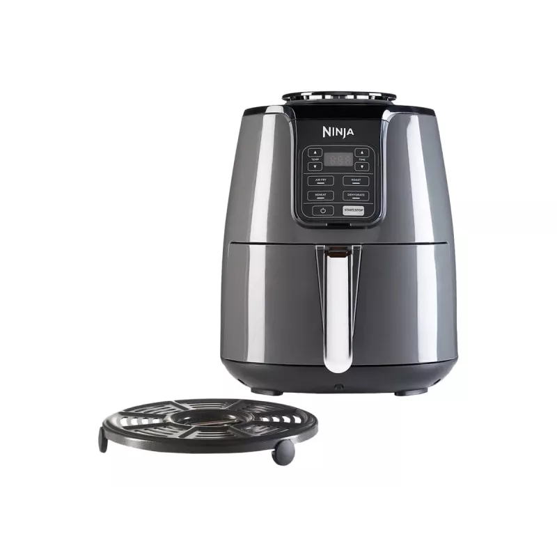 Ninja AF100 vienas 3,8 L atskirai stovinti 1550 W karšto oro gruzdintuvė juoda