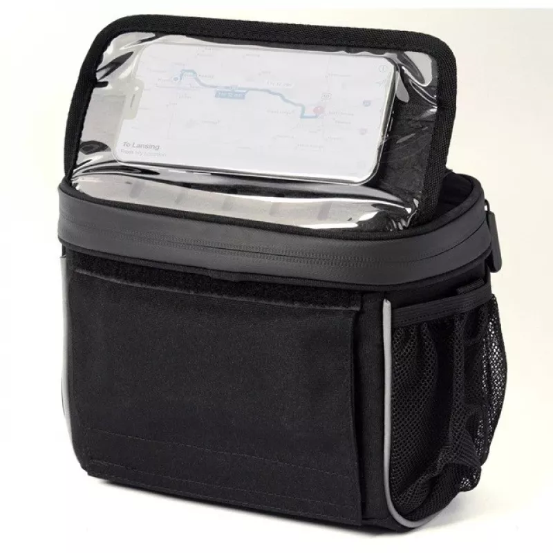 Priekinė dviračio krepšys Triton WBHBB-01 — 4 l, poliesteris/EVA/TPU, 205×125×185 mm