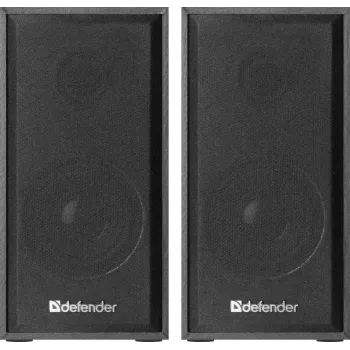 DEFENDER SPK-240 laidinės stalinės kolonėlės, 2.0, 6 W RMS, maitinamos USB, 3,5 mm, juodos
