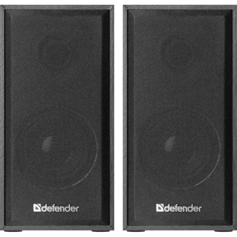 DEFENDER SPK-240 laidinės stalinės kolonėlės, 2.0, 6 W RMS, maitinamos USB, 3,5 mm, juodos