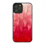 Apsauginis iKins dėklas, skirtas „Apple iPhone 12 Pro Max“ — rausvas ežero atspalvis su juodais akcentais
