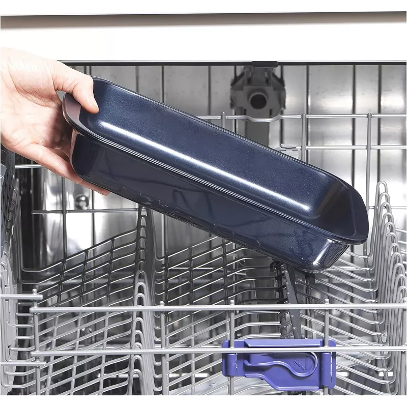 Stiklinis kepimo indas Russell Hobbs RH01143EU 29 cm, tamsiai mėlynas