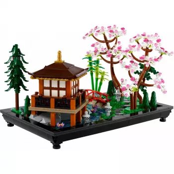 LEGO statybų rinkinys ICONS 10315 Zen Garden, 1363 dalys, 18+, matmenys 210×320×200 mm, svoris 4,19 kg