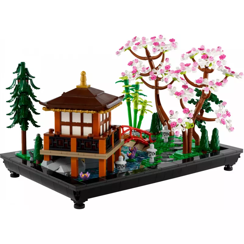 LEGO statybų rinkinys ICONS 10315 Zen Garden, 1363 dalys, 18+, matmenys 210×320×200 mm, svoris 4,19 kg