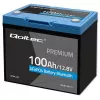 LiFePO4 baterija QOLTEC 12,8 V 100 Ah su Bluetooth — 12,8 V 100 Ah