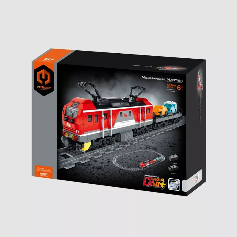 iM.Master RC Freight Train Building Blocks USB 617 pieces