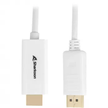 „DisplayPort“ į HDMI kabelio adapteris „Sharkoon“ DisplayPort 1.2 → HDMI 4K aktyvus 2 m 60 Hz