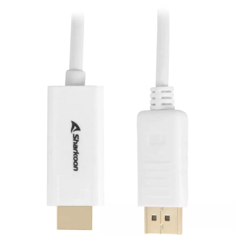 „DisplayPort“ į HDMI kabelio adapteris „Sharkoon“ DisplayPort 1.2 → HDMI 4K aktyvus 2 m 60 Hz