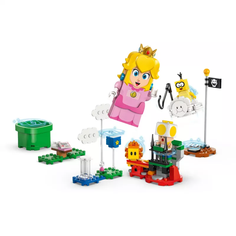 Konstrukcinis žaislas LEGO 71441 Super Mario Interaktyvi LEGO Peach figūrėlės rinkinys, suderinamas su LEGO sistema