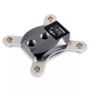 Water block Aqua-Computer cuplex kryos NEXT with VISION, skirtas LGA 1700 PVD/Nickel