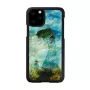 Apsauginis išmaniojo telefono dėklas iKins, skirtas iPhone 11 Pro, juodas, plonas